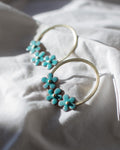 Argollas triple flor