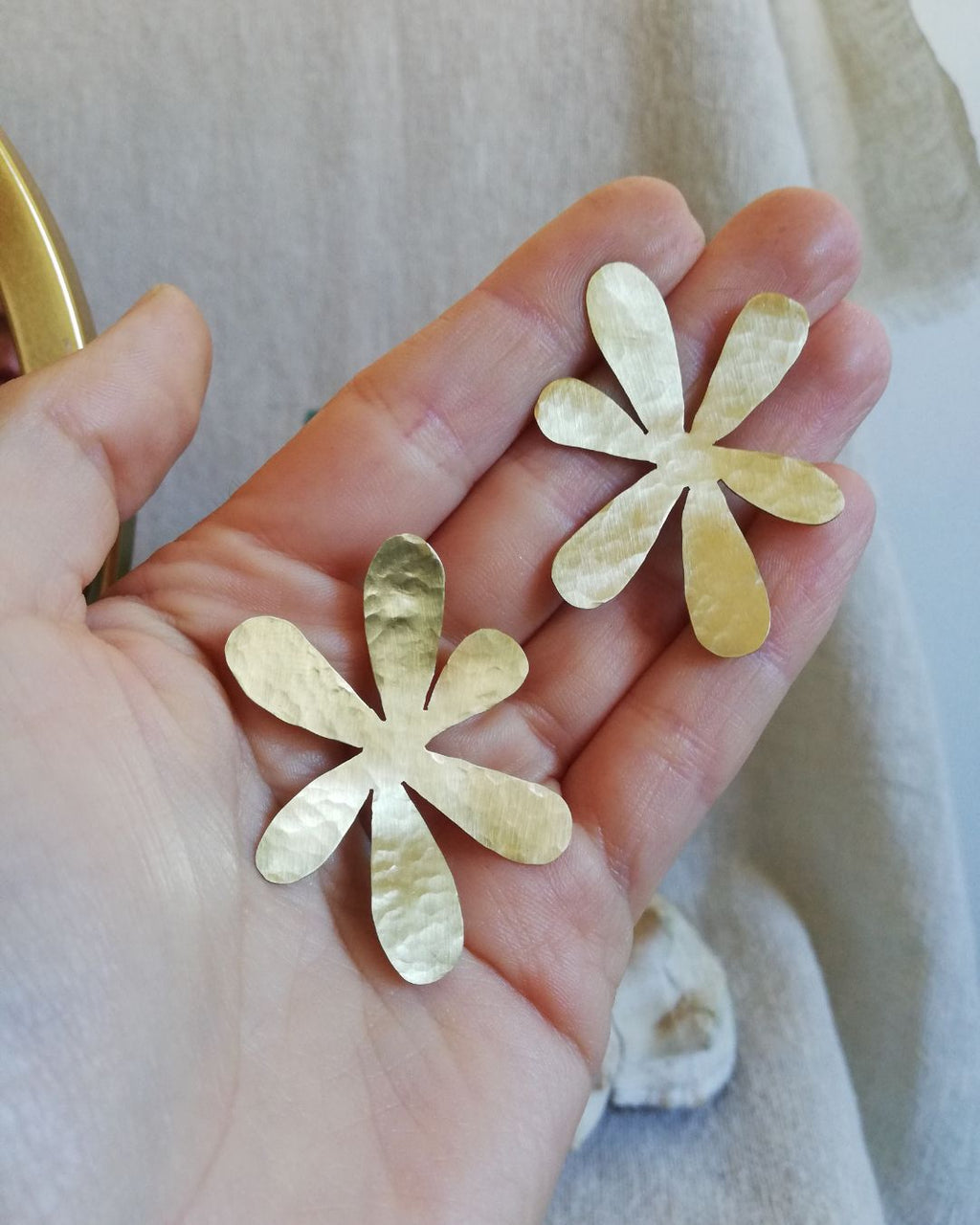 Aros Flor Azulillo