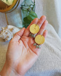 Aros Hoja Nenúfar con gancho